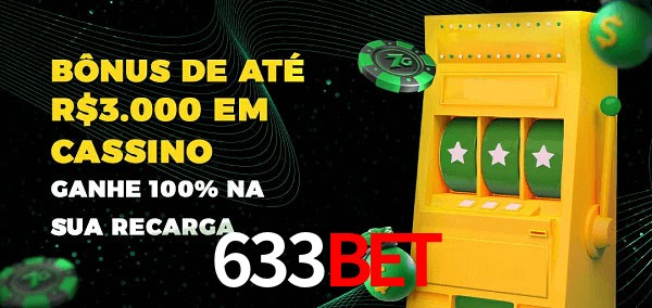 633Bet melhor bônus de depósito